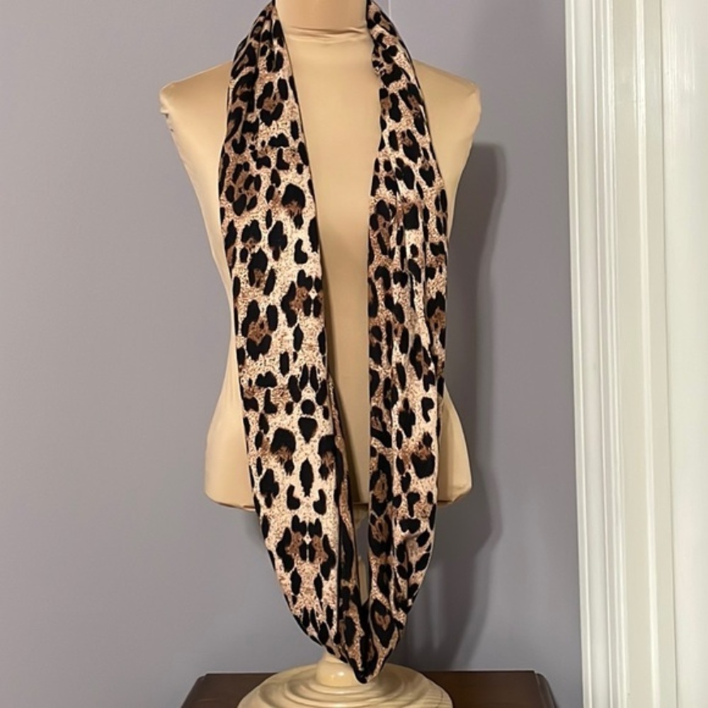 Leopard Print Scarf